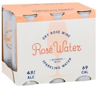 Rose Water - Dry Rose Wine With Sparkling Water NV (6 pack bottles) (6 pack bottles)